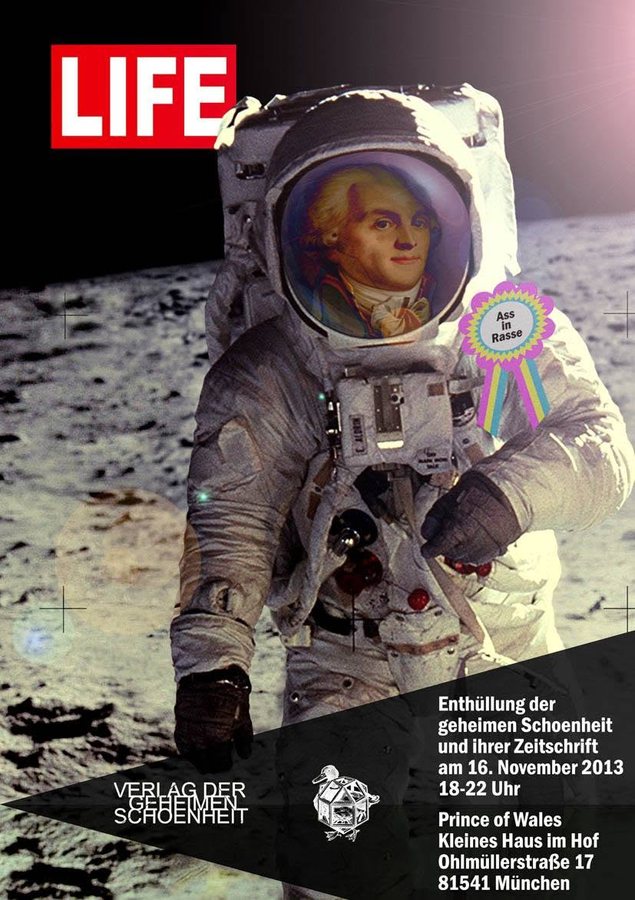 Verlag der geheimen Schönheit (Wouter Wirth, Patrick Thor)Enthüllung der geheimen Schönheit und ihrer Zeitschrift / Aber wir wollten doch schön sein16. November 2013, 18 bis 22 Uhr