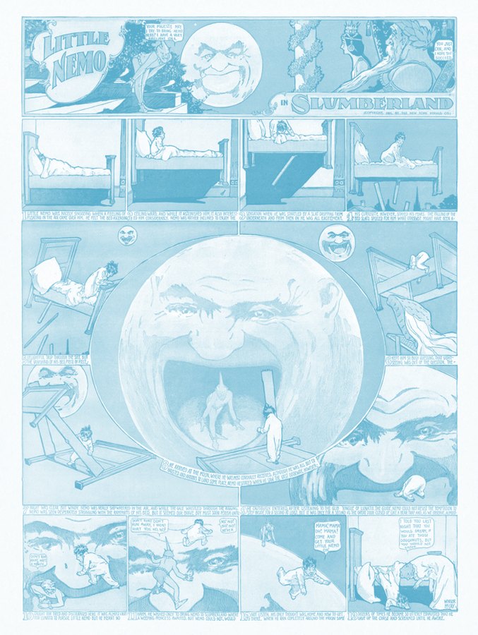 Winsor McCay: Little Nemo in Slumberland, New York Herald, 3. Dezember 1905